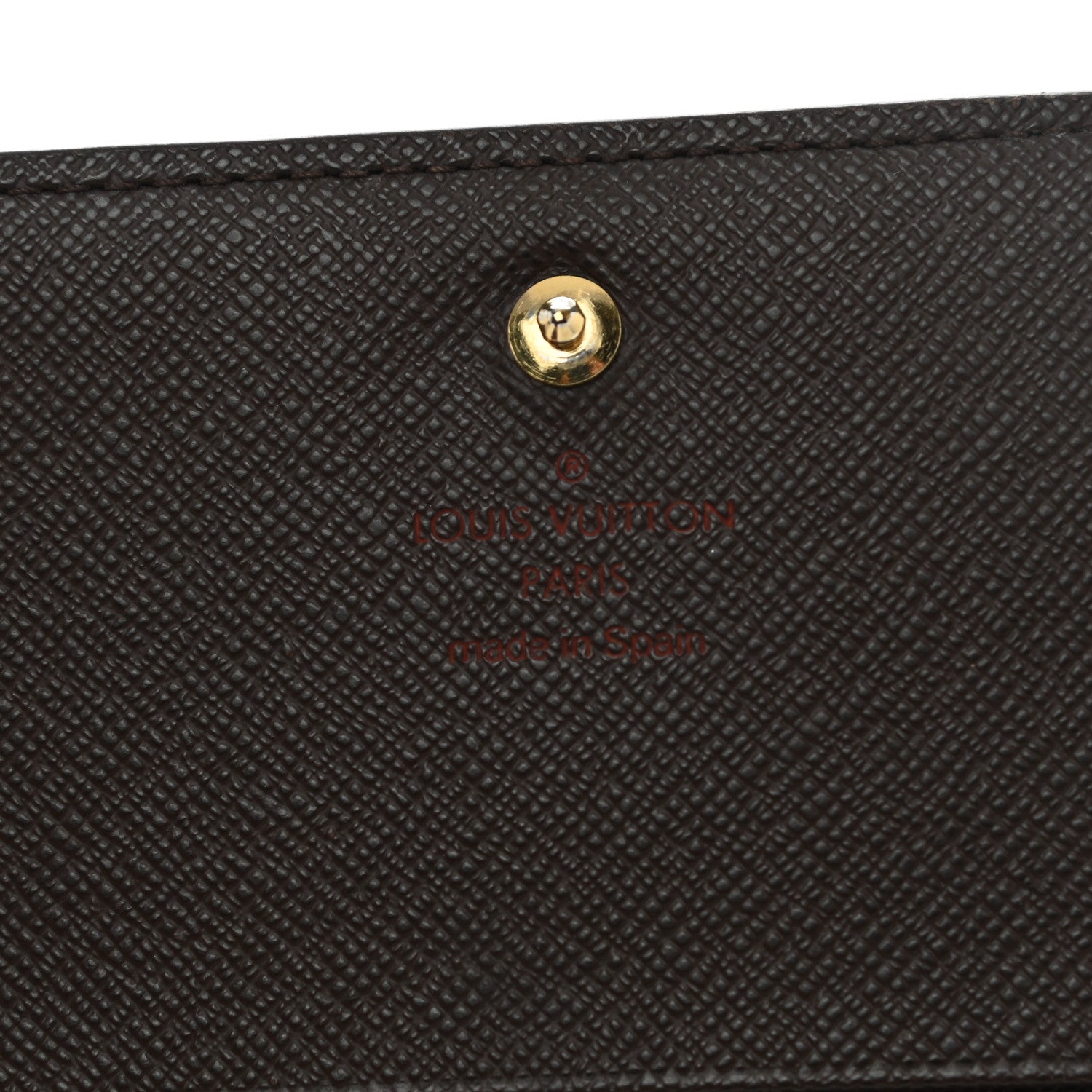 Louis Vuitton Damier Ebene Porte-Monnaie Billets Tresor Wallet 6 of 9