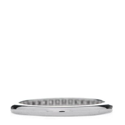 Tiffany Platinum Diamond .17ctw Soleste Half Circle Band Ring 52 6 3 of 4