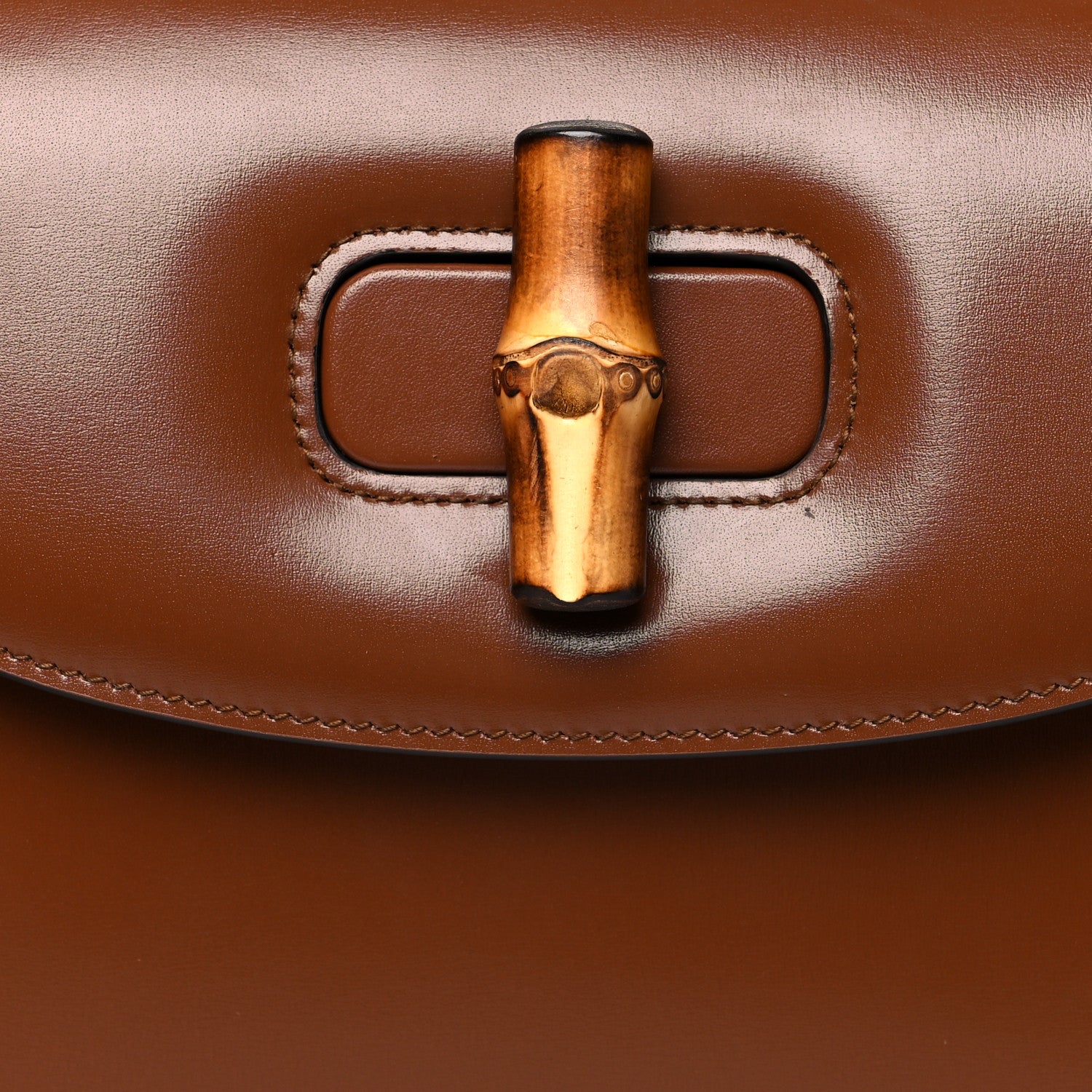 Gucci Boarded Dyana Lux Calfskin Web Medium Bamboo 1947 Top Handle Bag Brown 7 of 10