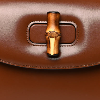 Gucci Boarded Dyana Lux Calfskin Web Medium Bamboo 1947 Top Handle Bag Brown 7 of 10