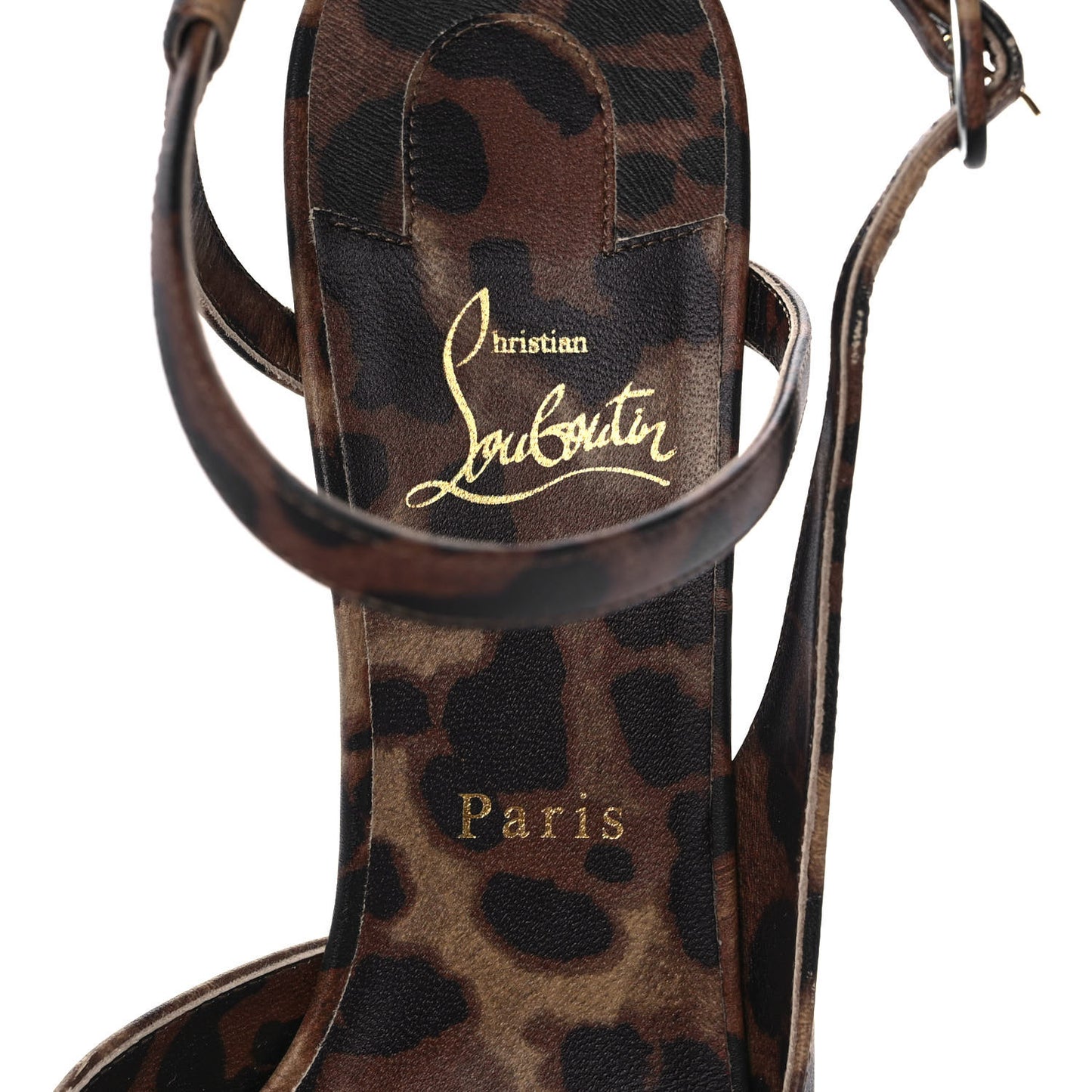Calfskin Leopard Jenlove Alta 120 Pumps 42 Brown