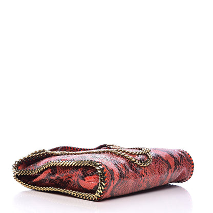 Stella McCartney Eco Python Small Falabella Tote Orange 4 of 10