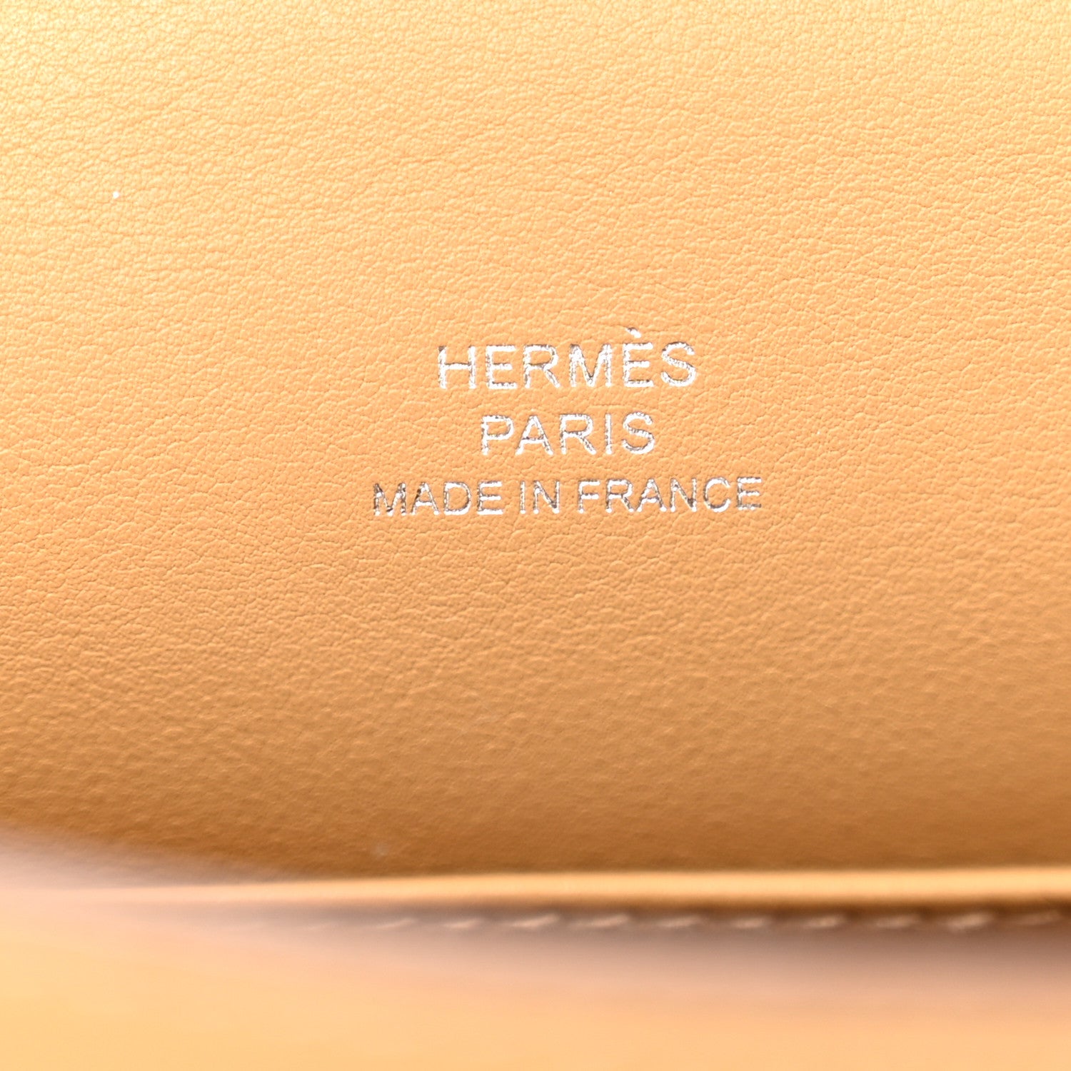 Hermes Swift Kelly Pochette Clutch Biscuit 6 of 12