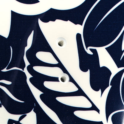 Chanel PVC Carbon Vinyl Acetate Coco Beach Wakesurf Surfboard Blue White 5 of 7