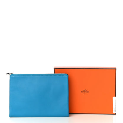 Hermes Evercolor Atout Pouch Bleu Frida 10 of 10