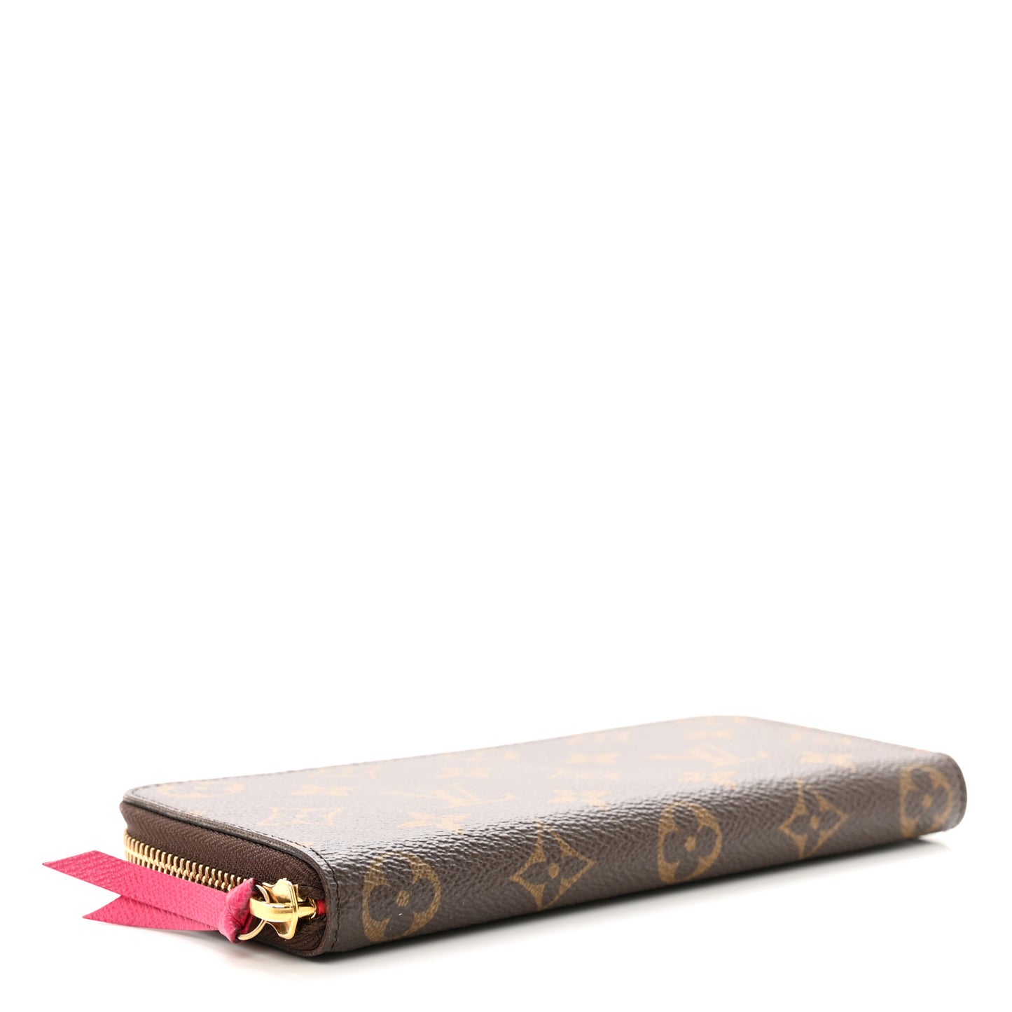 Monogram Clemence Wallet Fuchsia