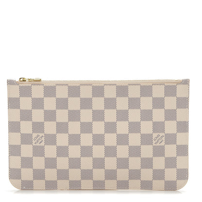 Louis Vuitton Damier Azur Neverfull MM GM Pochette 1 of 6