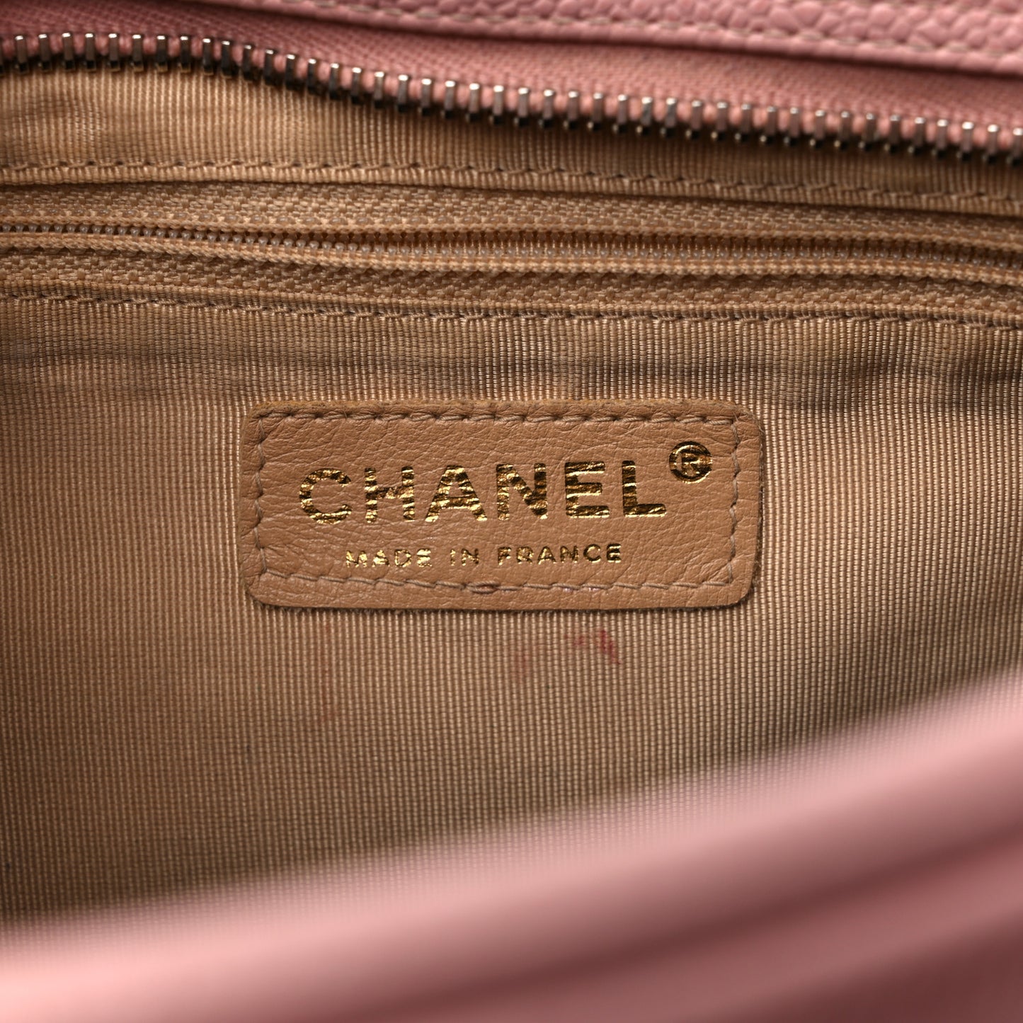 Caviar Quilted Small Bowler Pink