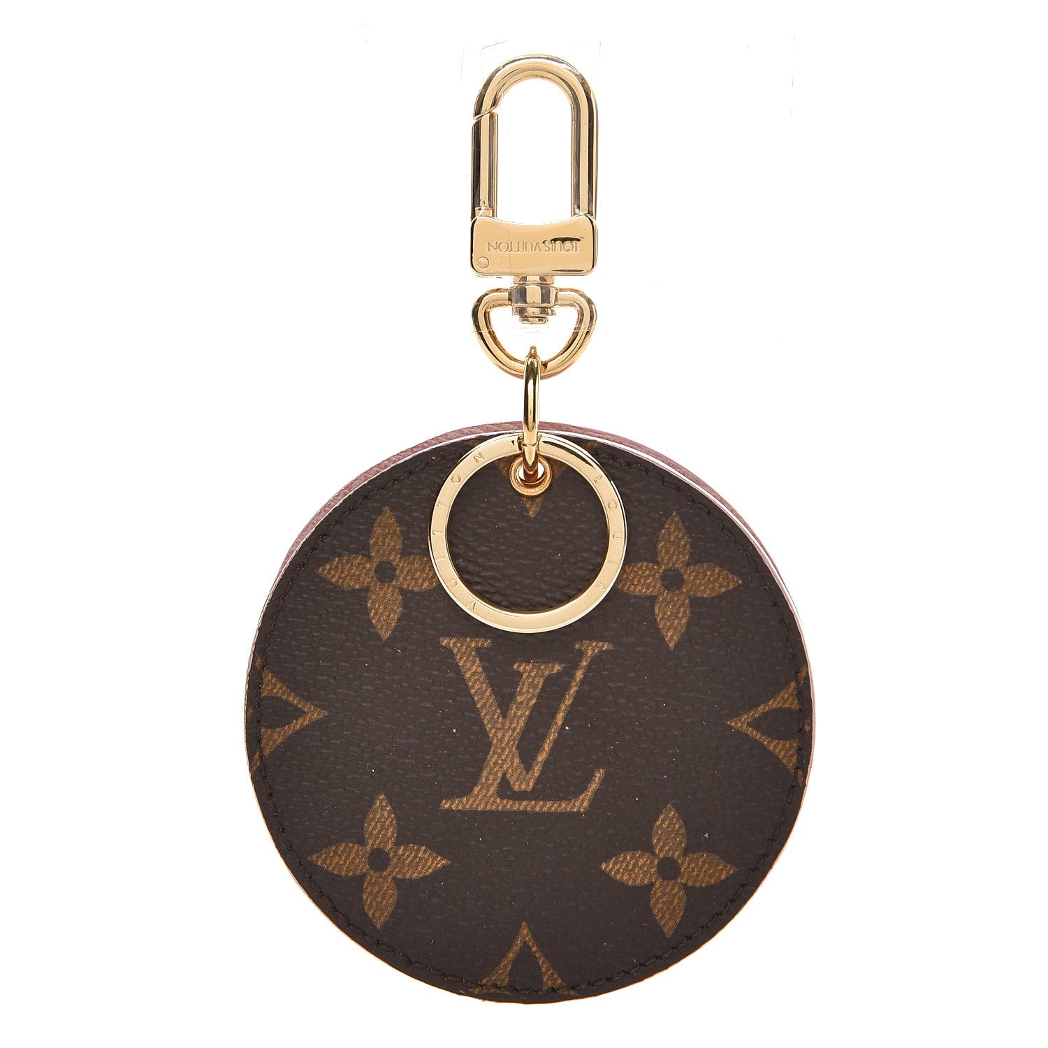 Louis Vuitton Monogram LV Mirror Key Holder Rose Ballerine 1 of 4