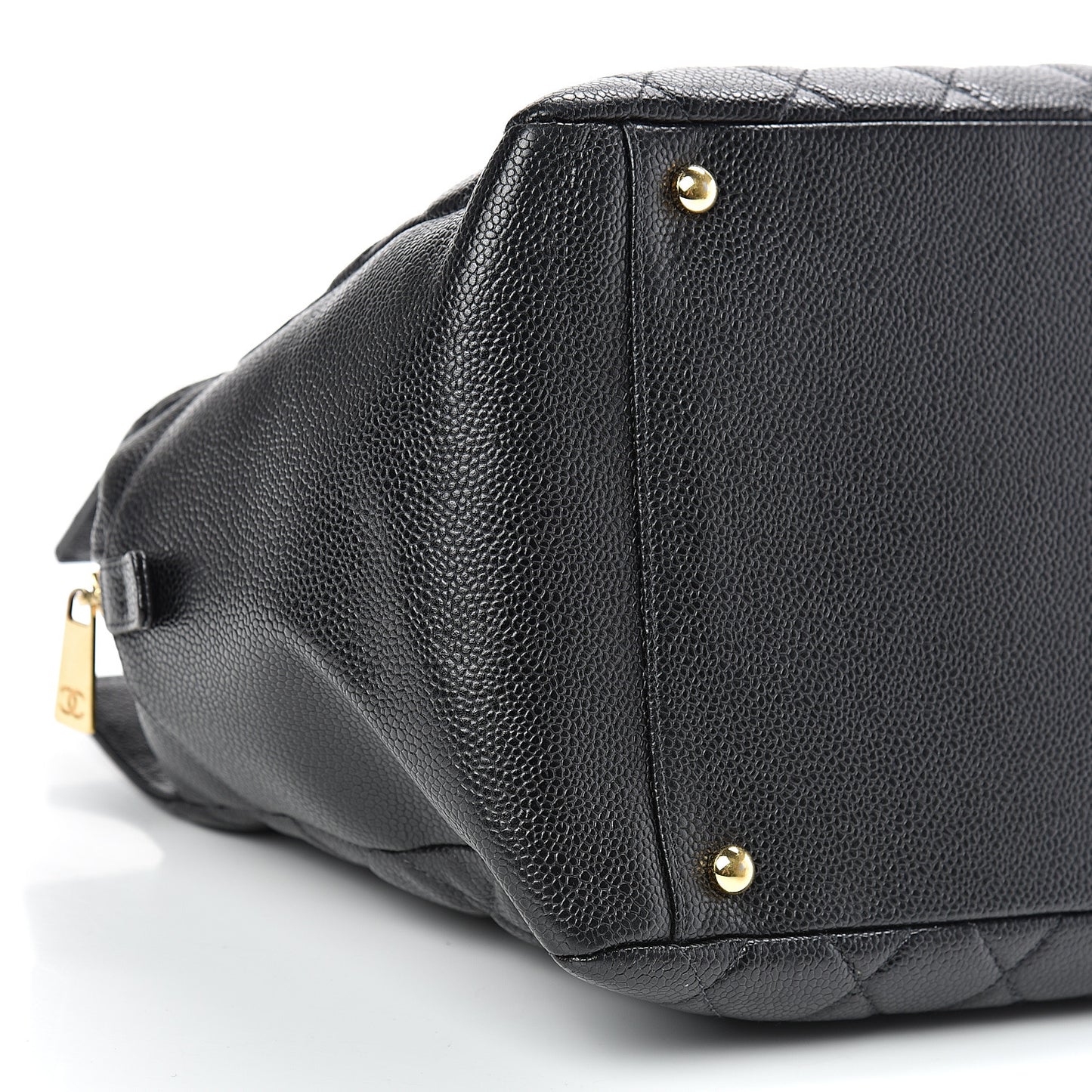 Caviar Quilted Grand Timeless Tote GTT Black
