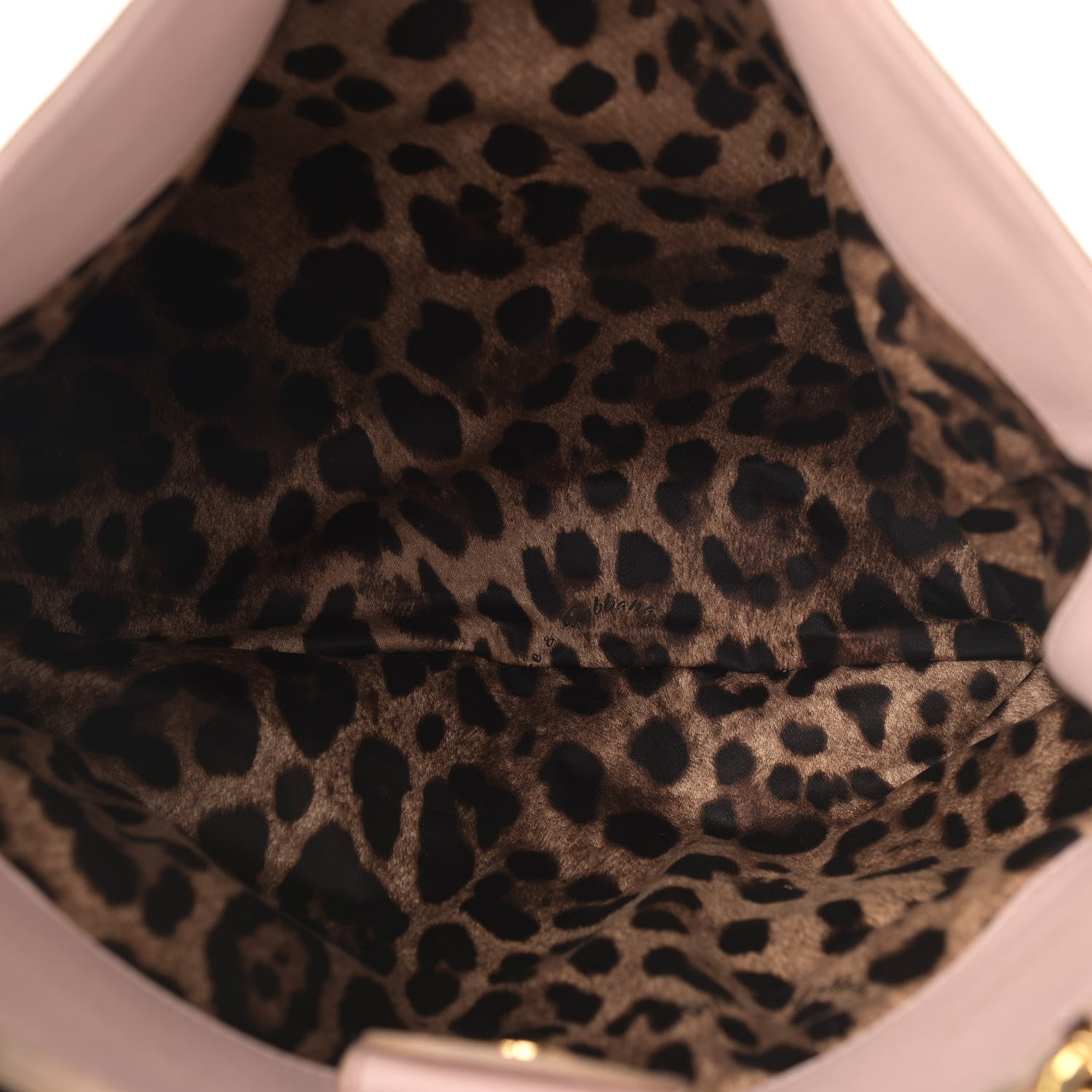 Dolce & Gabbana Grained Deerskin Extra Large Miss Sicily Satchel Light Pink 5 of 18