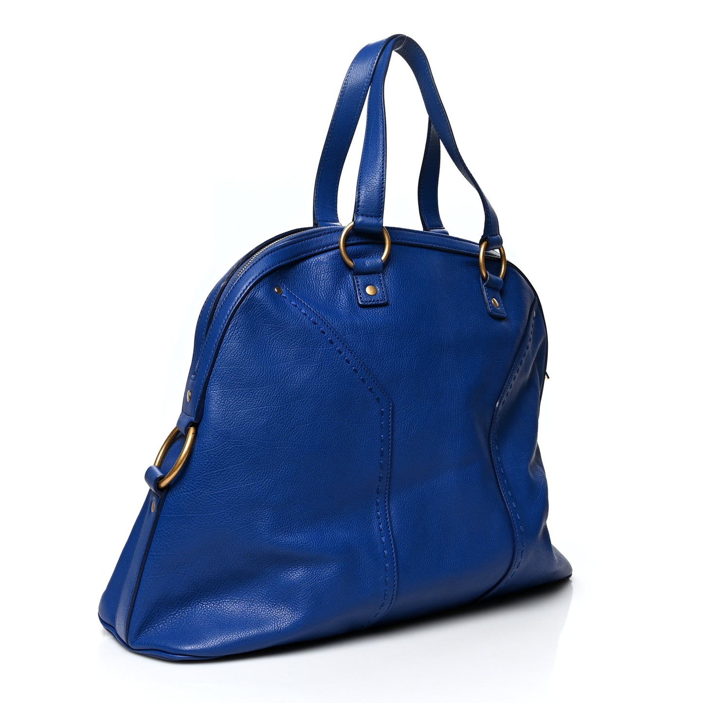 Calfskin Oversized Muse Blue