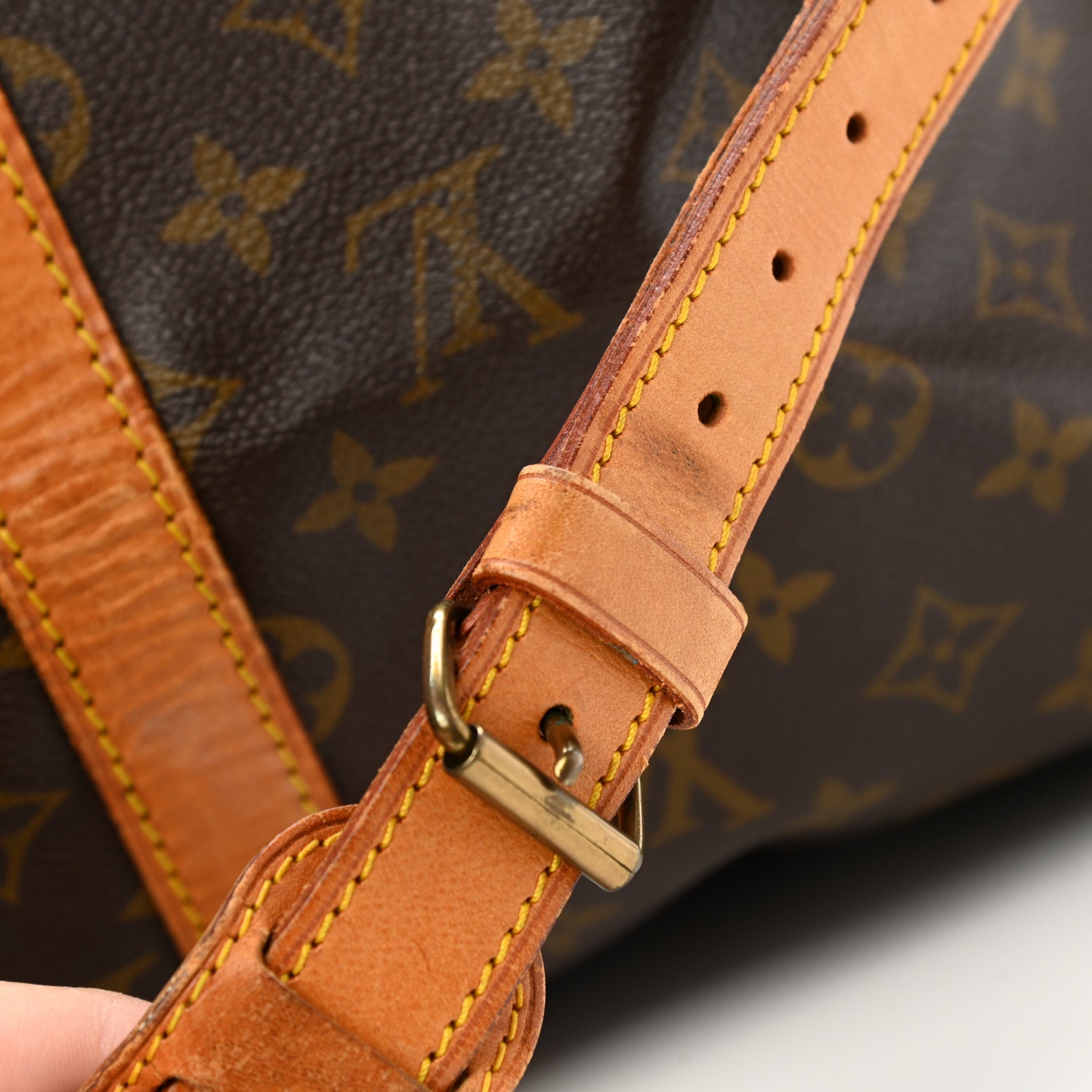 Louis Vuitton Monogram Keepall Bandouliere 50 19 of 22