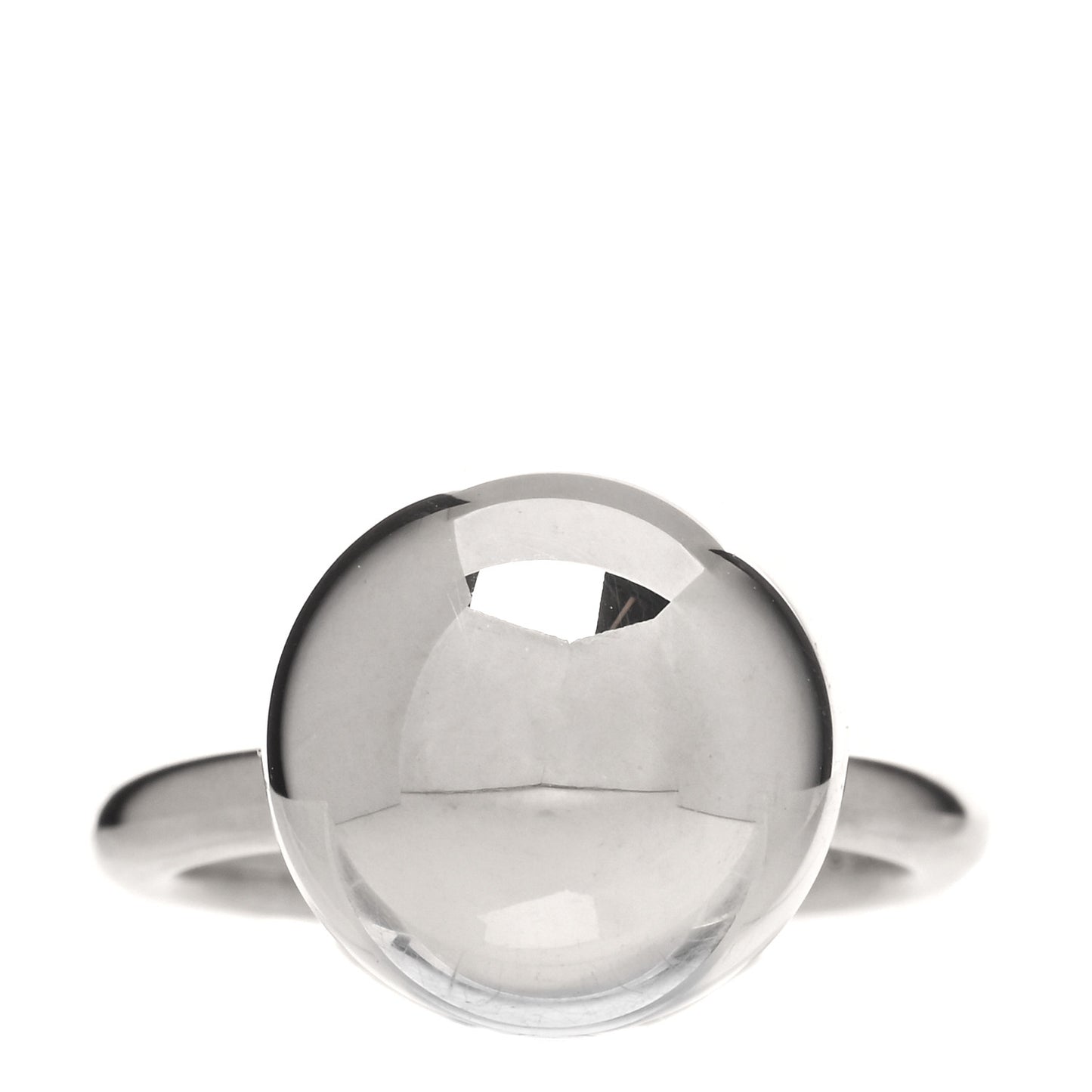 Sterling Silver 12mm HardWear Ball Ring 48 4.5