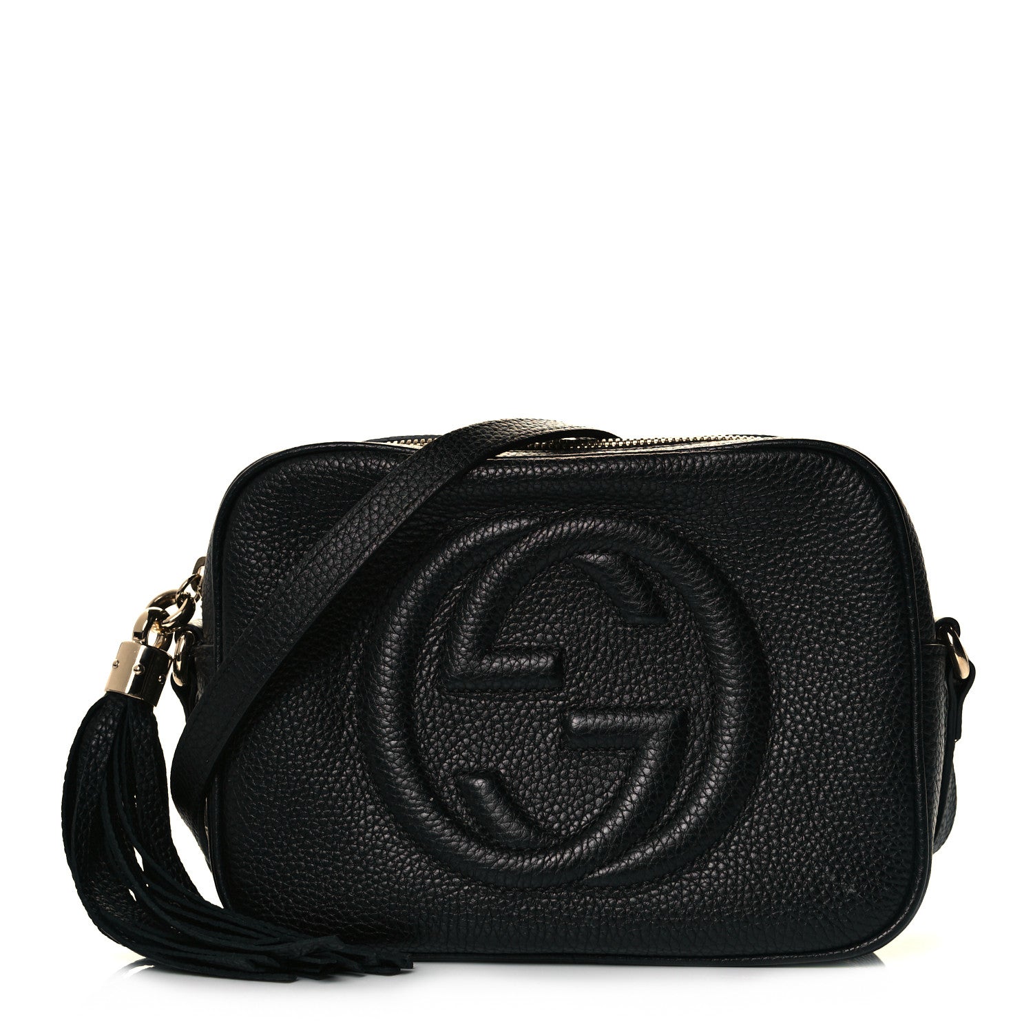 Gucci Pebbled Calfskin Small Soho Disco Bag Black 1 of 13