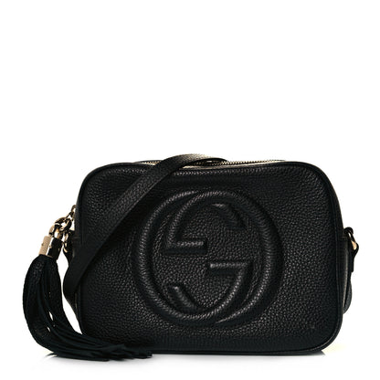 Gucci Pebbled Calfskin Small Soho Disco Bag Black 1 of 13