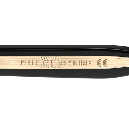 Gucci Acetate Round Sunglasses GG1081S Black 6 of 8