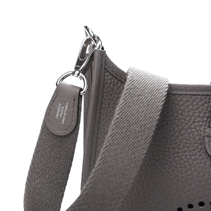 Hermes Taurillon Clemence Evelyne TPM Etain 10 of 12
