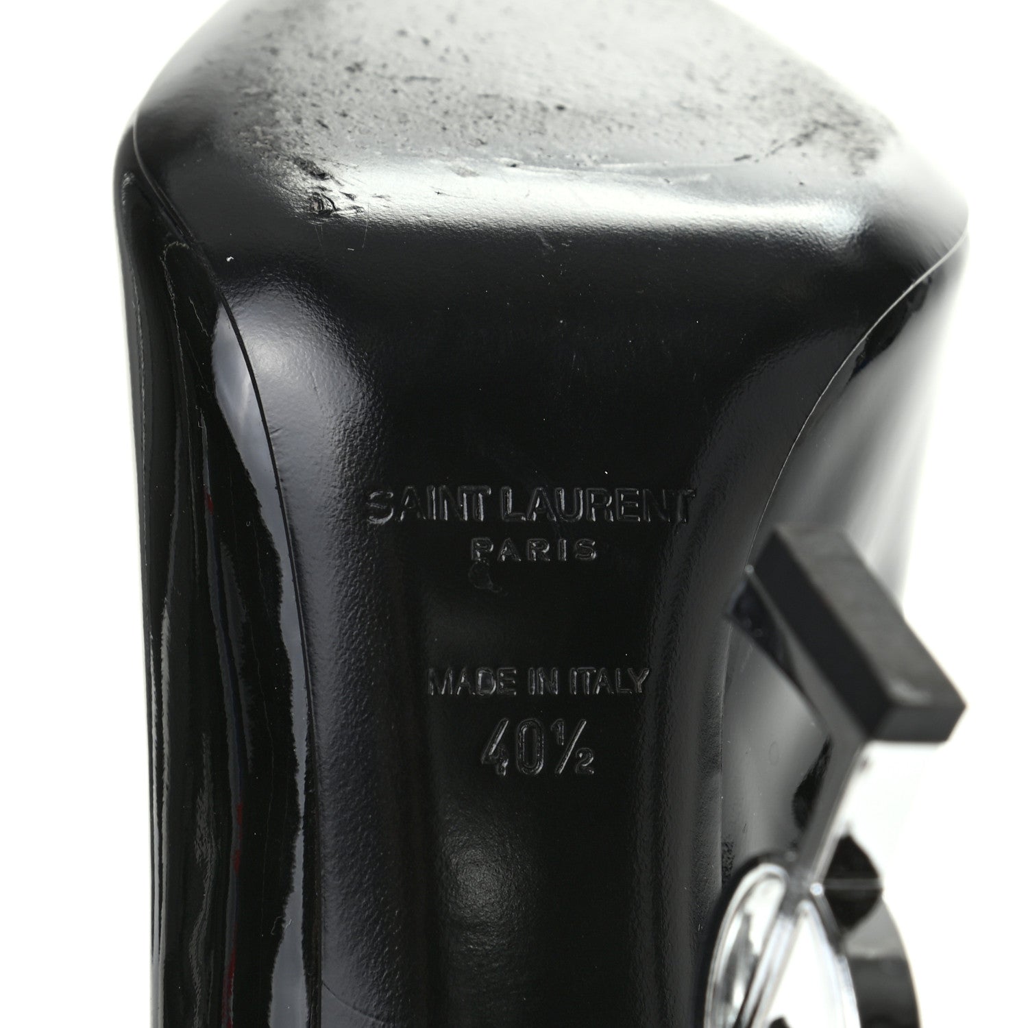 Saint Laurent Patent Opyum 110 Pumps 40.5 Black 6 of 9