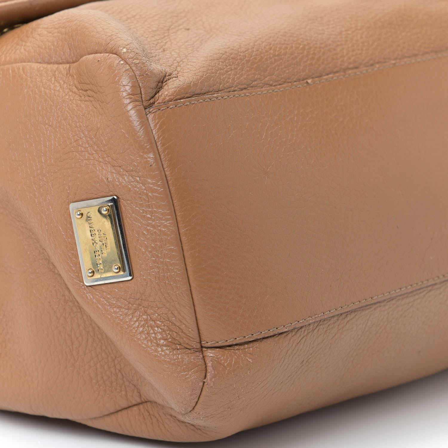 Dolce & Gabbana Grained Deerskin Large Miss Sicily Satchel 7 of 21