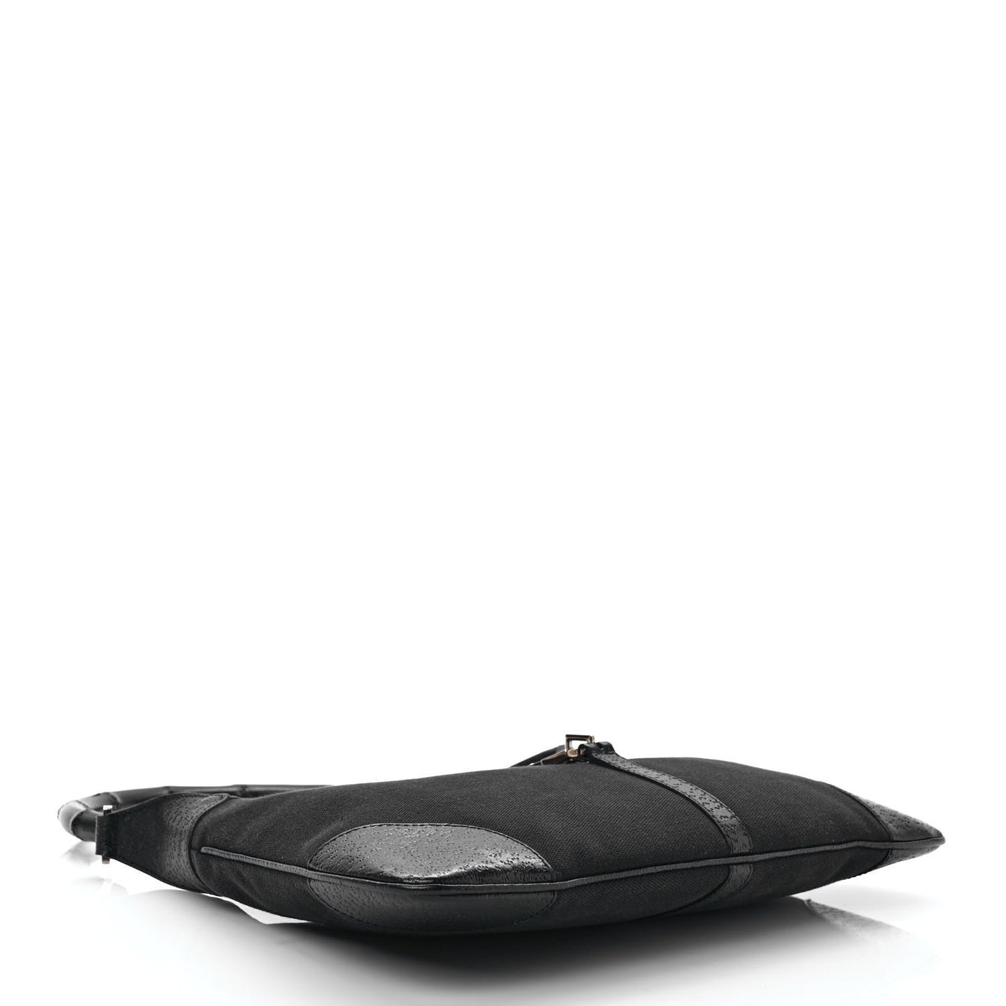 Canvas Bamboo Small Jackie O Hobo Black