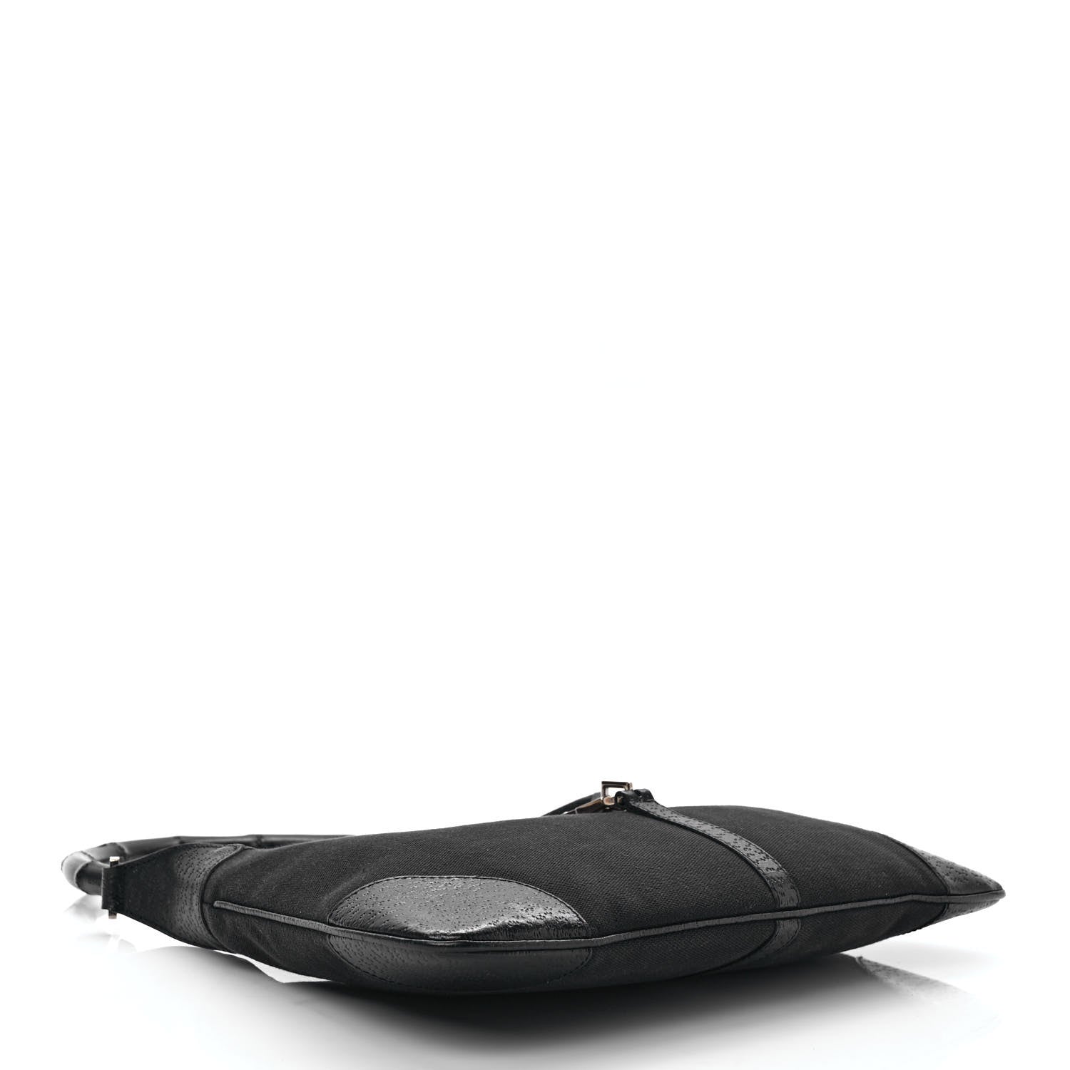 Gucci Canvas Bamboo Small Jackie O Hobo Black 3 of 8