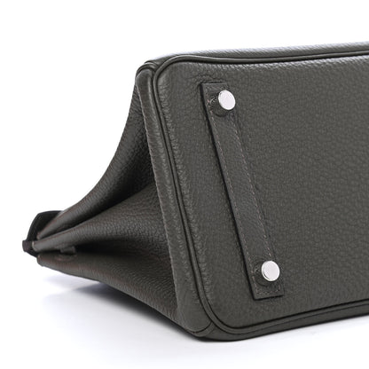 Hermes Togo Birkin 25 Vert De Gris 9 of 10