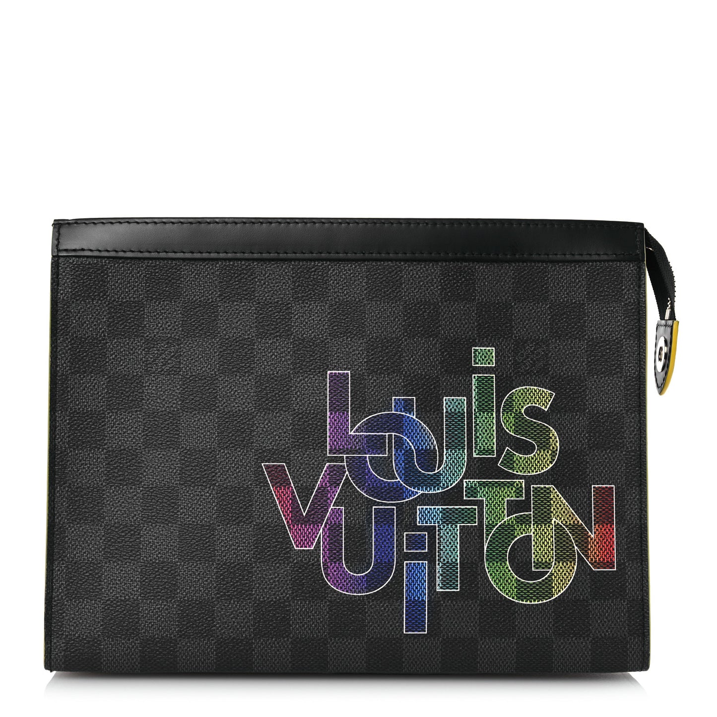 Damier Graphite Pochette Voyage MM Yellow