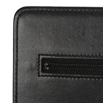 Chanel Lambskin Quilted Boy Wallet On Chain WOC Black 15 of 15