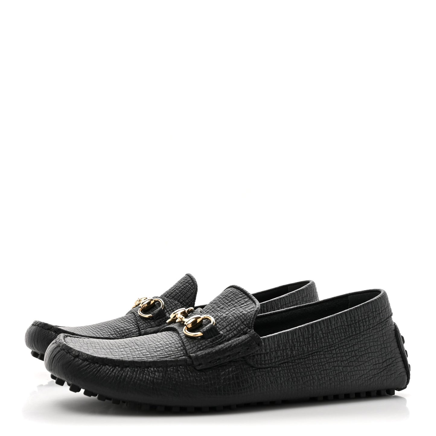 Calfskin Mens Horsebit Alcapulco Moccasins 8 Black