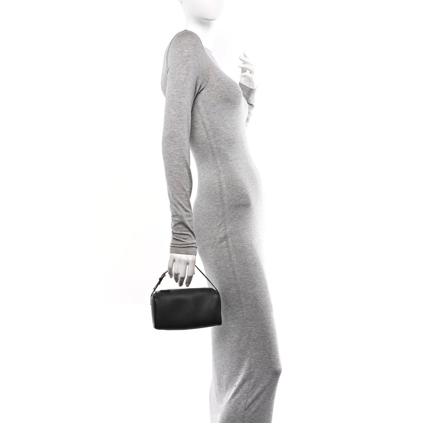 Grained Calfskin 90's Bag Black