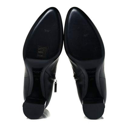 Saint Laurent Nappa Vendome Loulou Ankle Zip Boot 39 Black 7 of 11