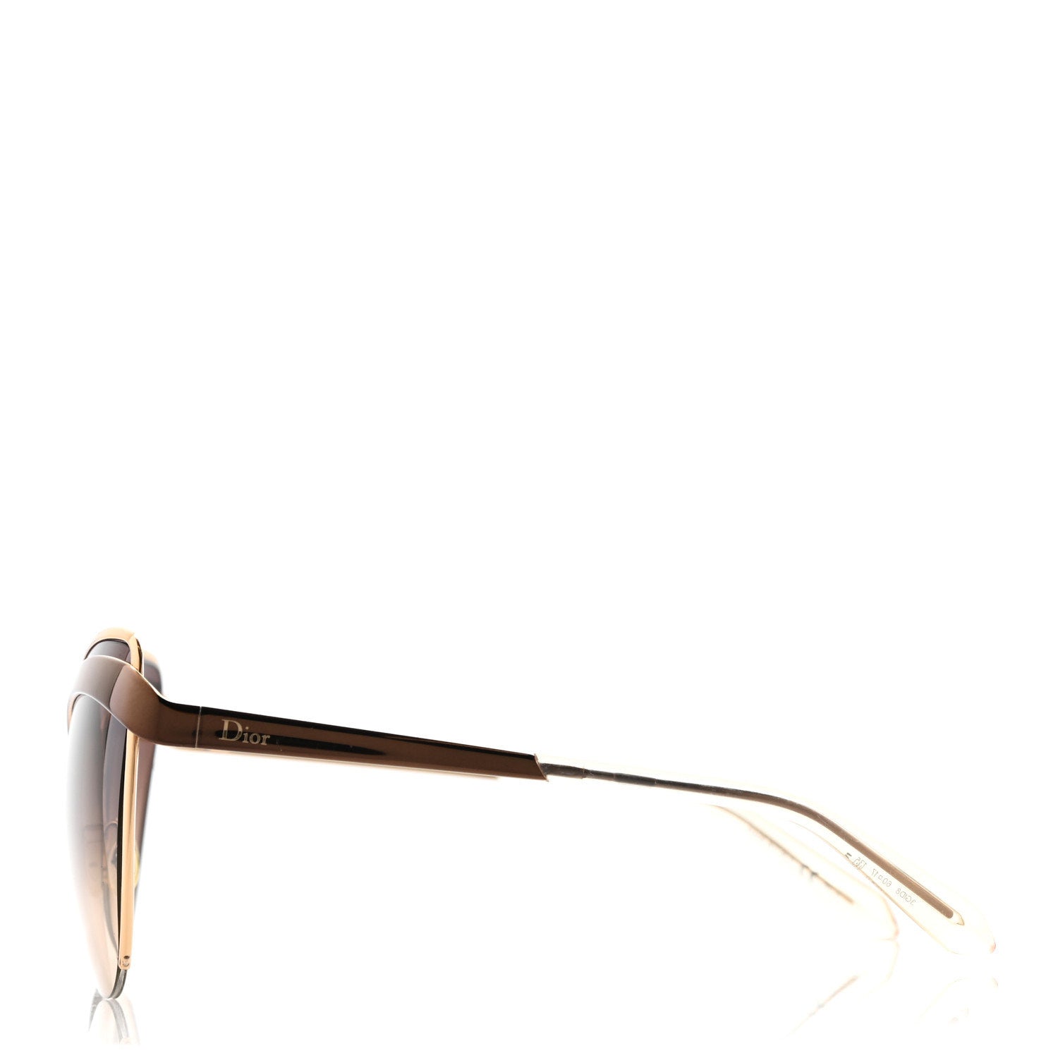 Christian Dior Eyes1 Sunglasses Gold 3 of 11