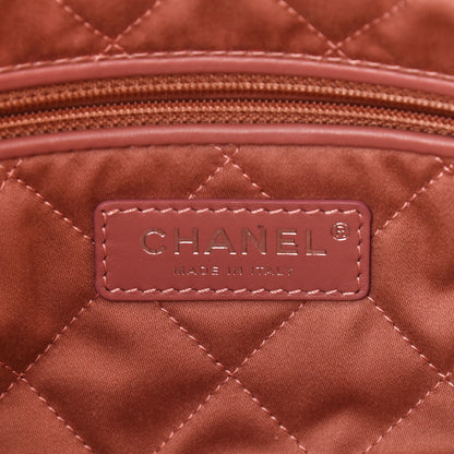 Chanel Metallic Calfskin Quilted Chanel 22 Pink 8 of 12