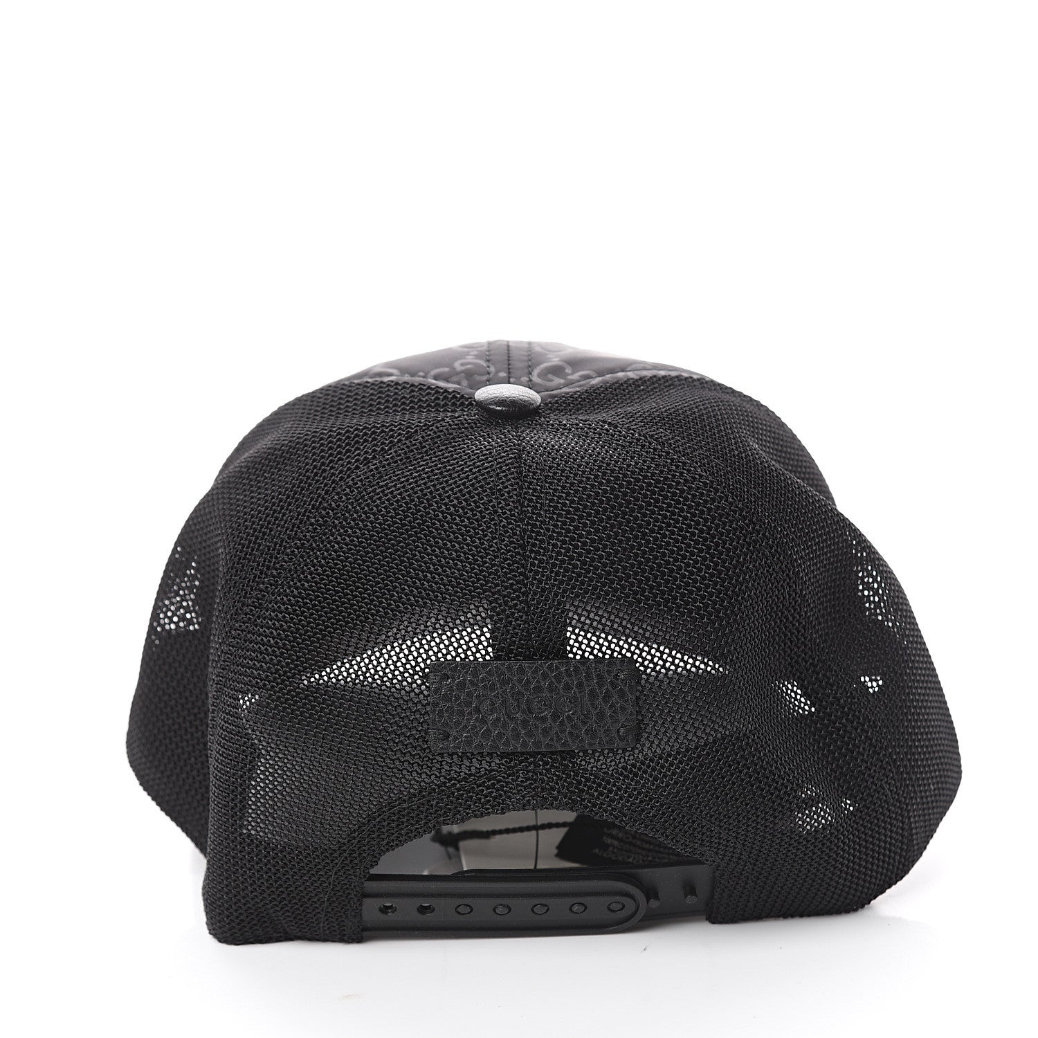 Gucci Nylon Monogram Baseball Hat L Black 3 of 5