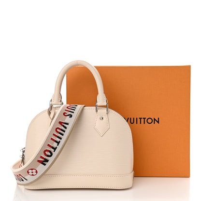 Louis Vuitton Epi Jacquard Alma BB Ivory 10 of 10