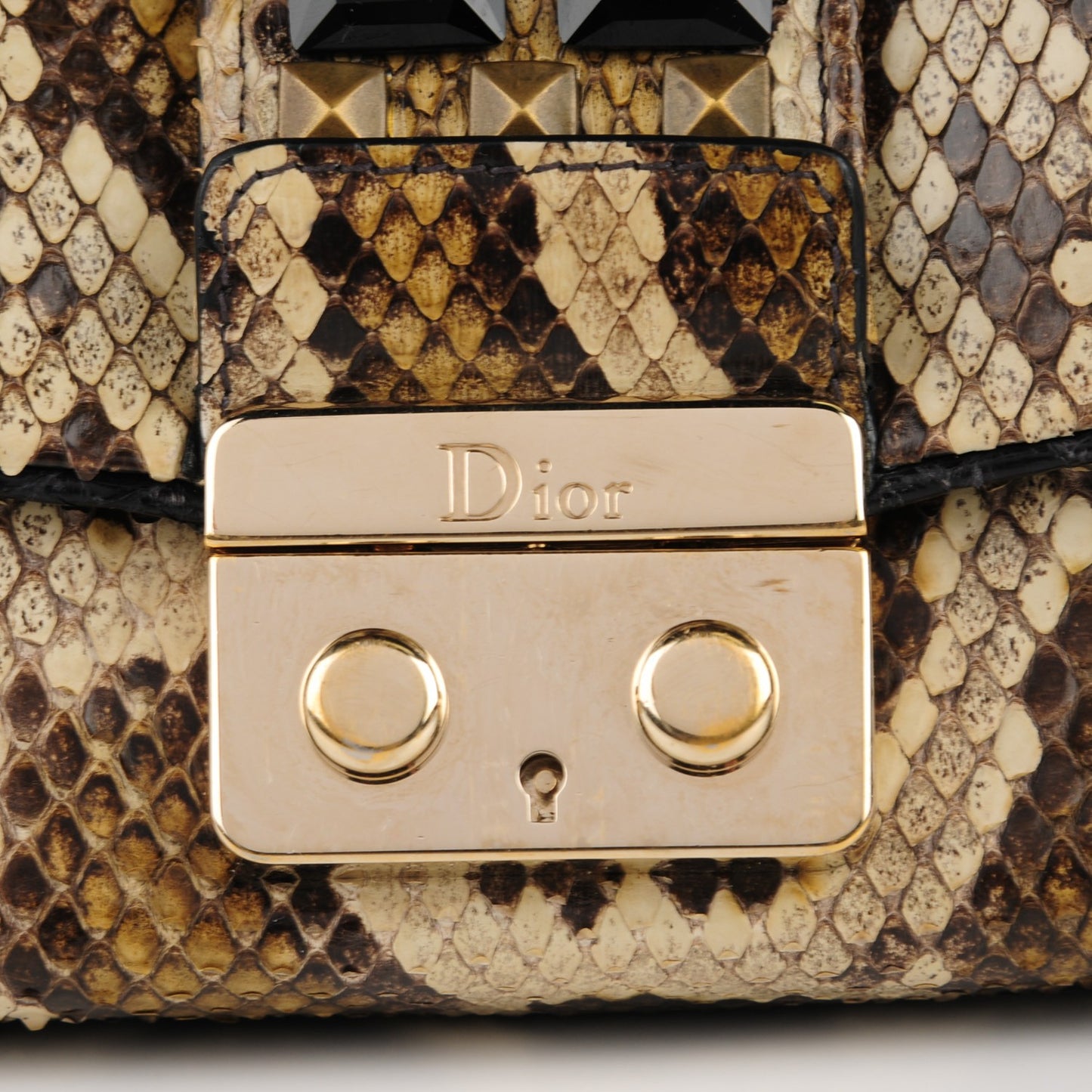 Python New Lock Flap Bag