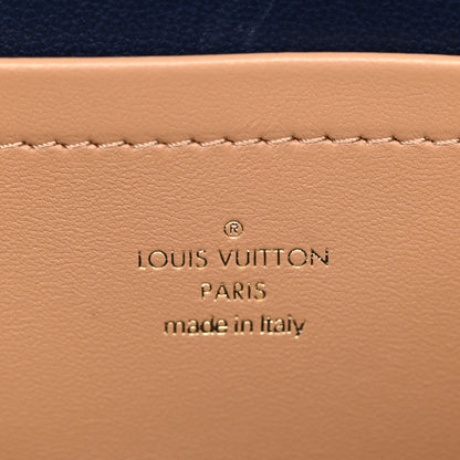 Louis Vuitton Lambskin Embossed Monogram Pochette Coussin Camel 6 of 9