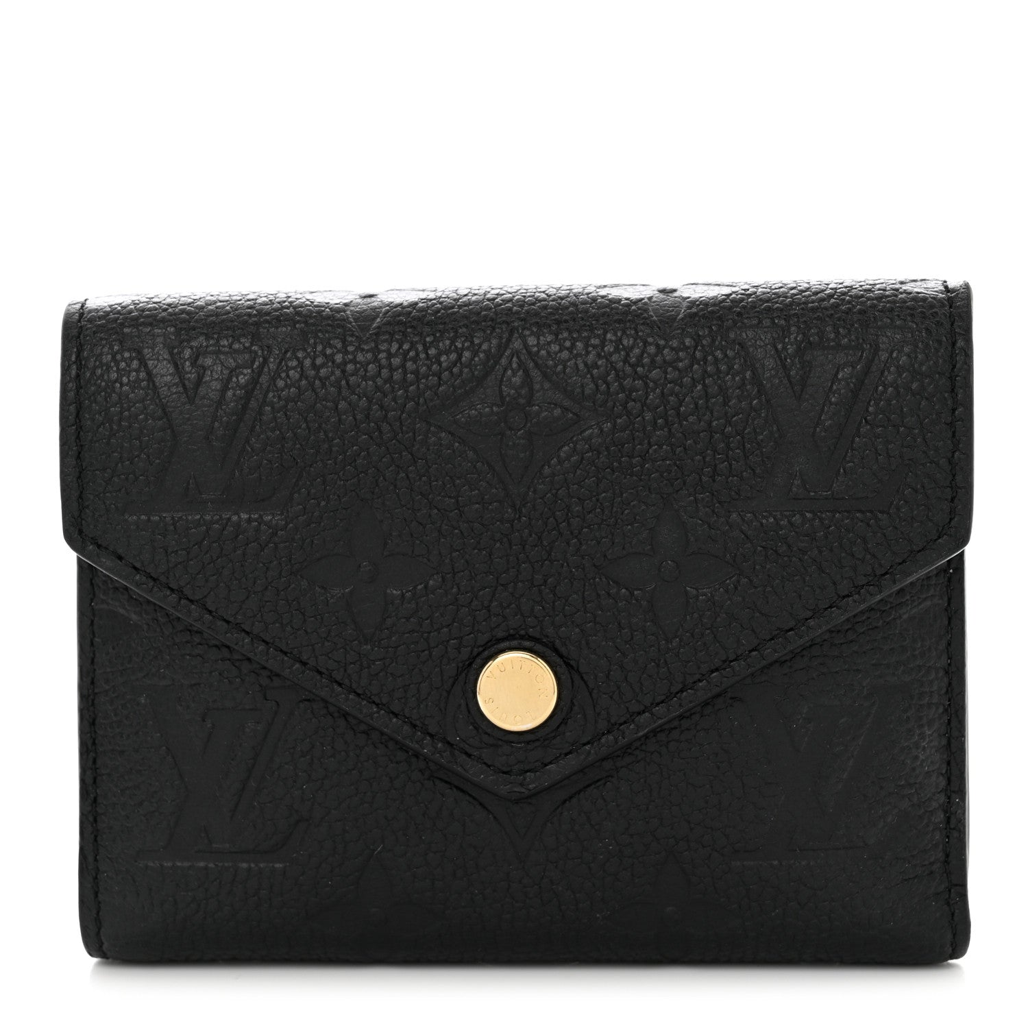 Louis Vuitton Empreinte Victorine Wallet Black 1 of 7