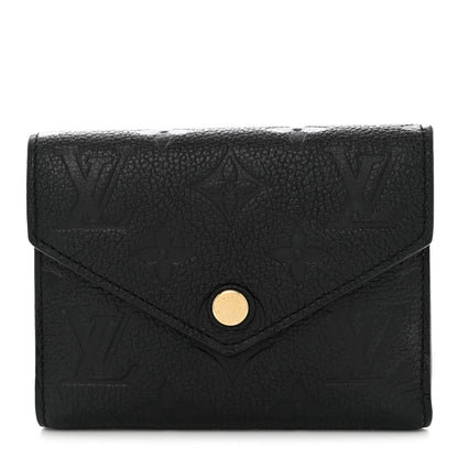 Louis Vuitton Empreinte Victorine Wallet Black 1 of 7