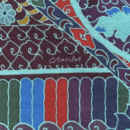 Hermes Cashmere Silk Collections Imperiales Shawl 140 3 of 8
