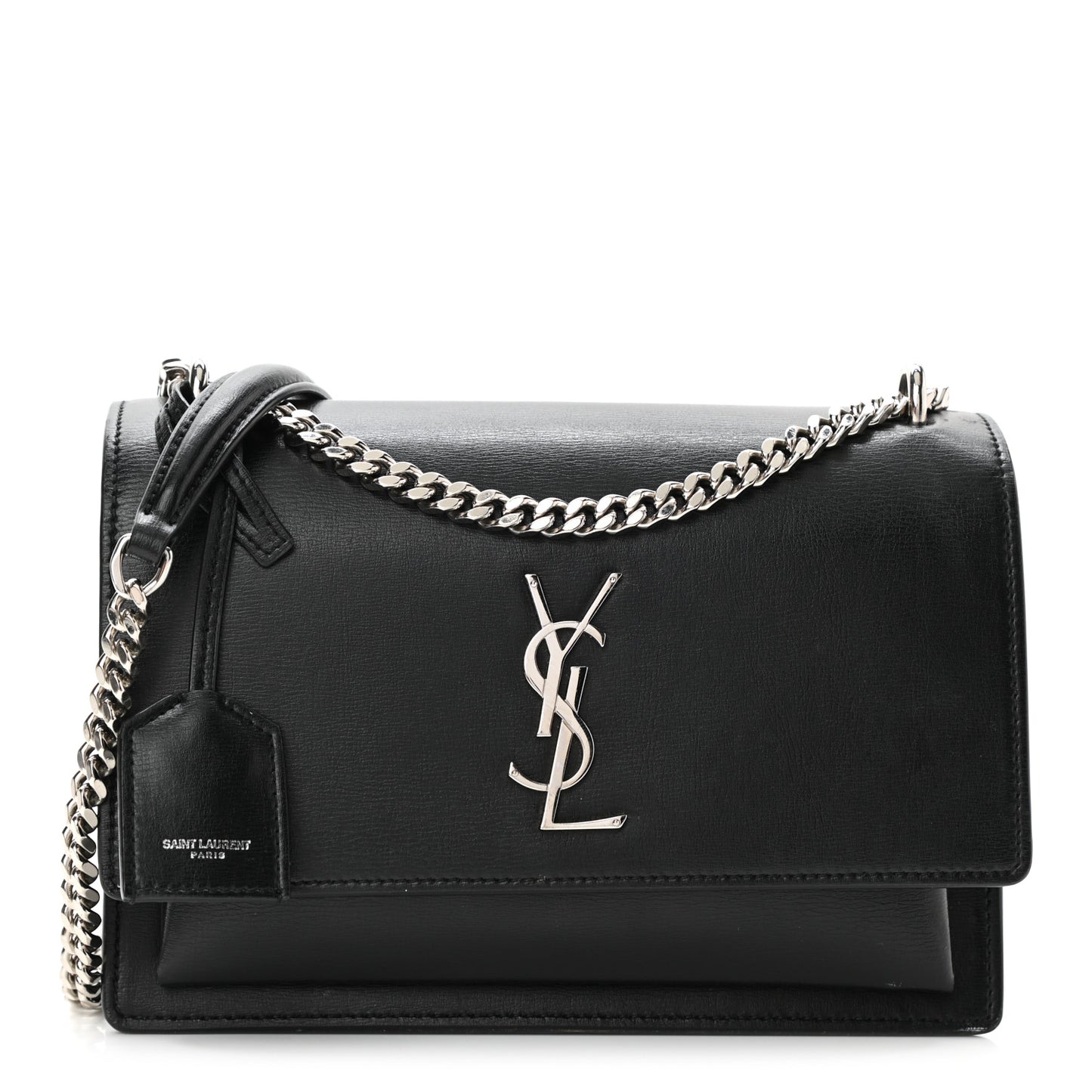 Calfskin Medium Monogram Sunset Black