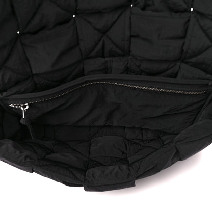 Bottega Veneta Nylon Intrecciato Padded Tech Maxi Cassette Bag Black 5 of 12