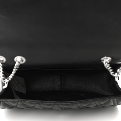 Versace Nappa Quilted Virtus Evening Bag Black 5 of 12