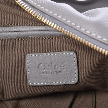 Chloe Calfskin Large Marcie Satchel Cashmere Grey 6 of 8