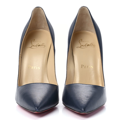 Christian Louboutin Lambskin So Kate 120 Pumps 36 Navy 2 of 8