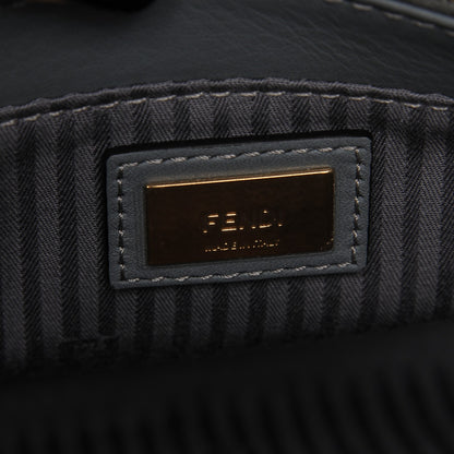 Fendi Vitello Elite Petite 2Jours Tote Grigio Grigio Chiaro 6 of 6