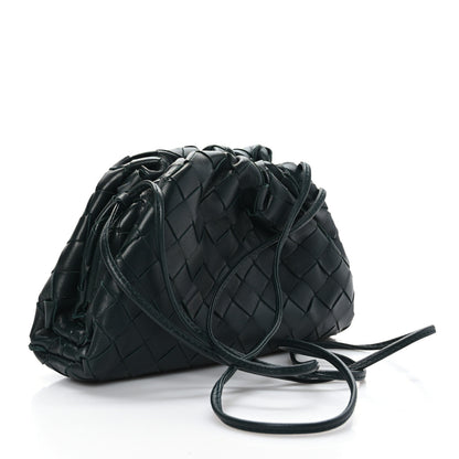 Bottega Veneta Nappa Intrecciato The Mini Pouch Bottle Green 3 of 8