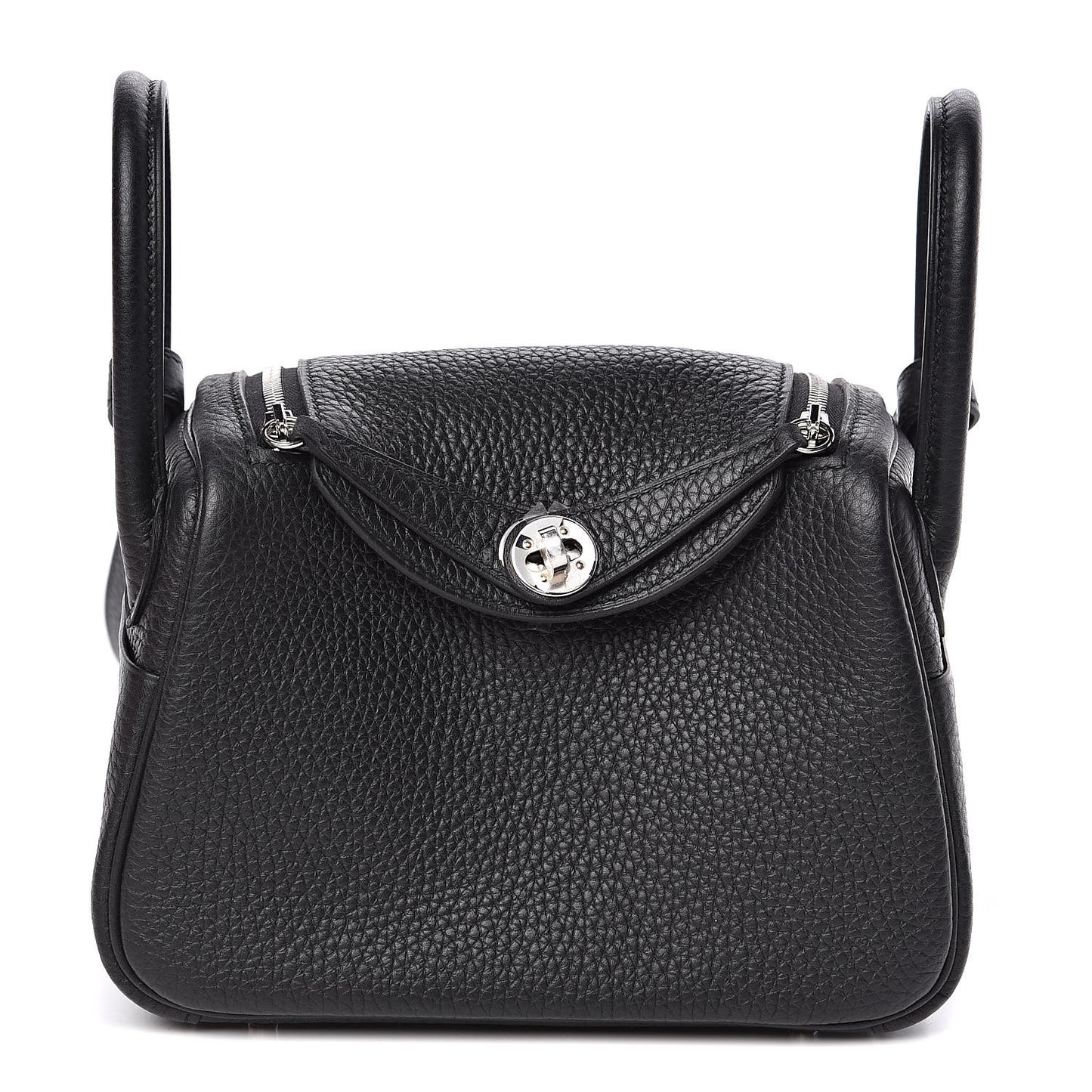 Taurillon Clemence Mini Lindy 20 Black