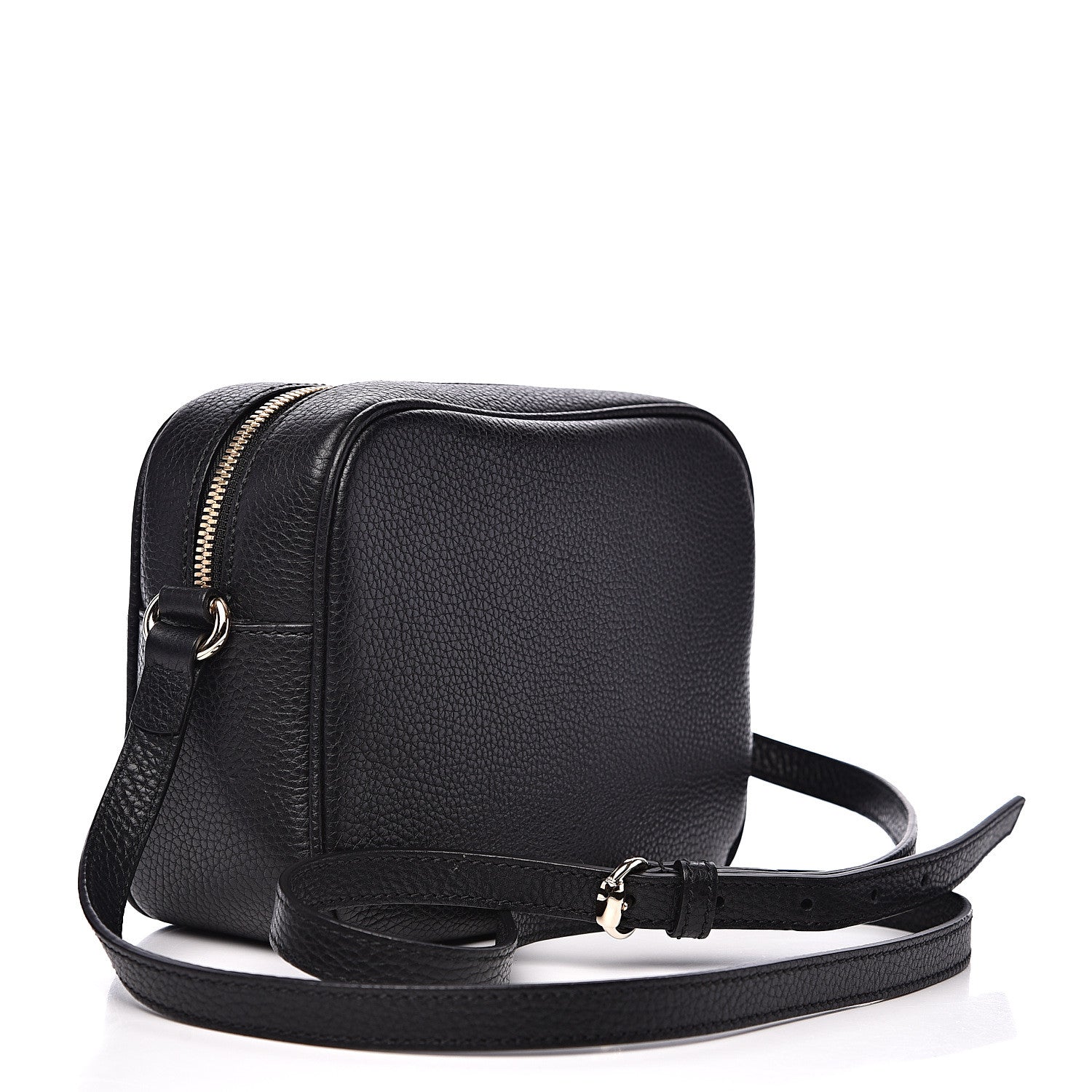 Gucci Pebbled Calfskin Small Soho Disco Bag Black 2 of 8